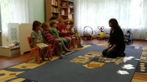 Kindergarten sample lesson
