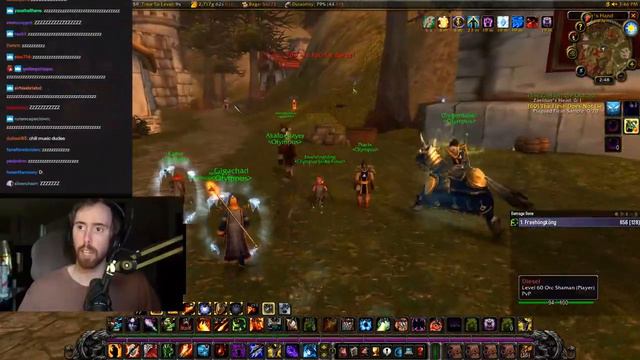 Asmongold EXPLOITS his way to LVL60 and equips his SHAMELESS GEAR! (Powerleveling) - WoW Classic смотреть онлайн