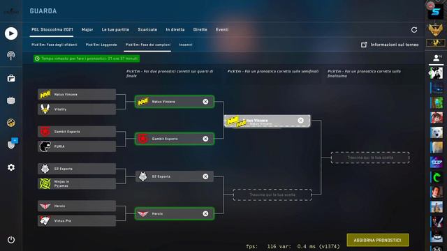 MY PICK'EM PREDICTION FOR PGL STOCKHOLM 2021 (LEGENDS) - CS:GO смотреть онлайн