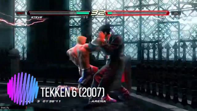 Evolution of Tekken Characters Steve Fox 2001 - 2021 смотреть онлайн