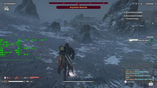 Hell Divers II (AMD RX 6400 4GB TEST) #1 смотреть онлайн