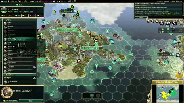 Civilization 5 - Multiplayer - China vs Egypt - 13 - Dostluk :D смотреть онлайн