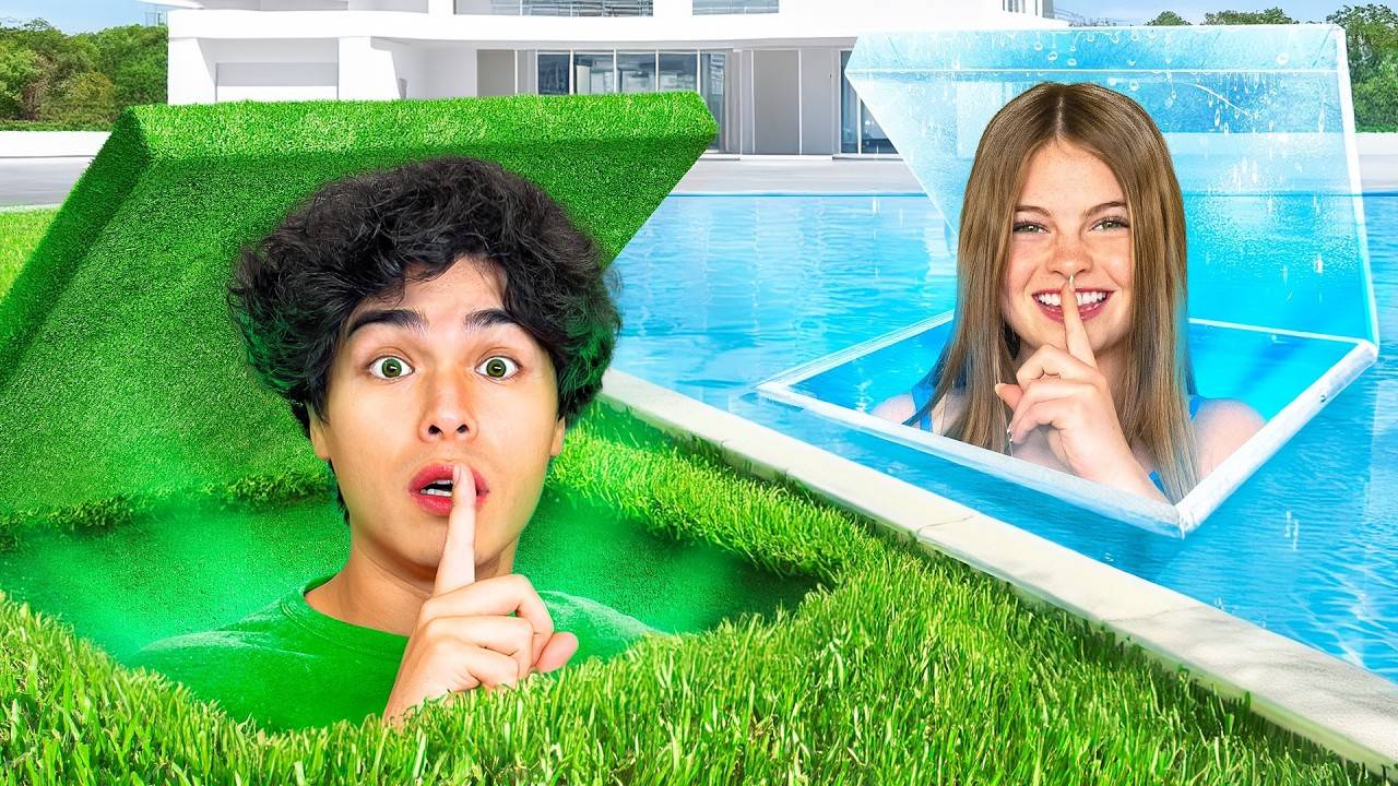 Я Построил 4 Секретные Комнаты Одного Цвета смотреть онлайн