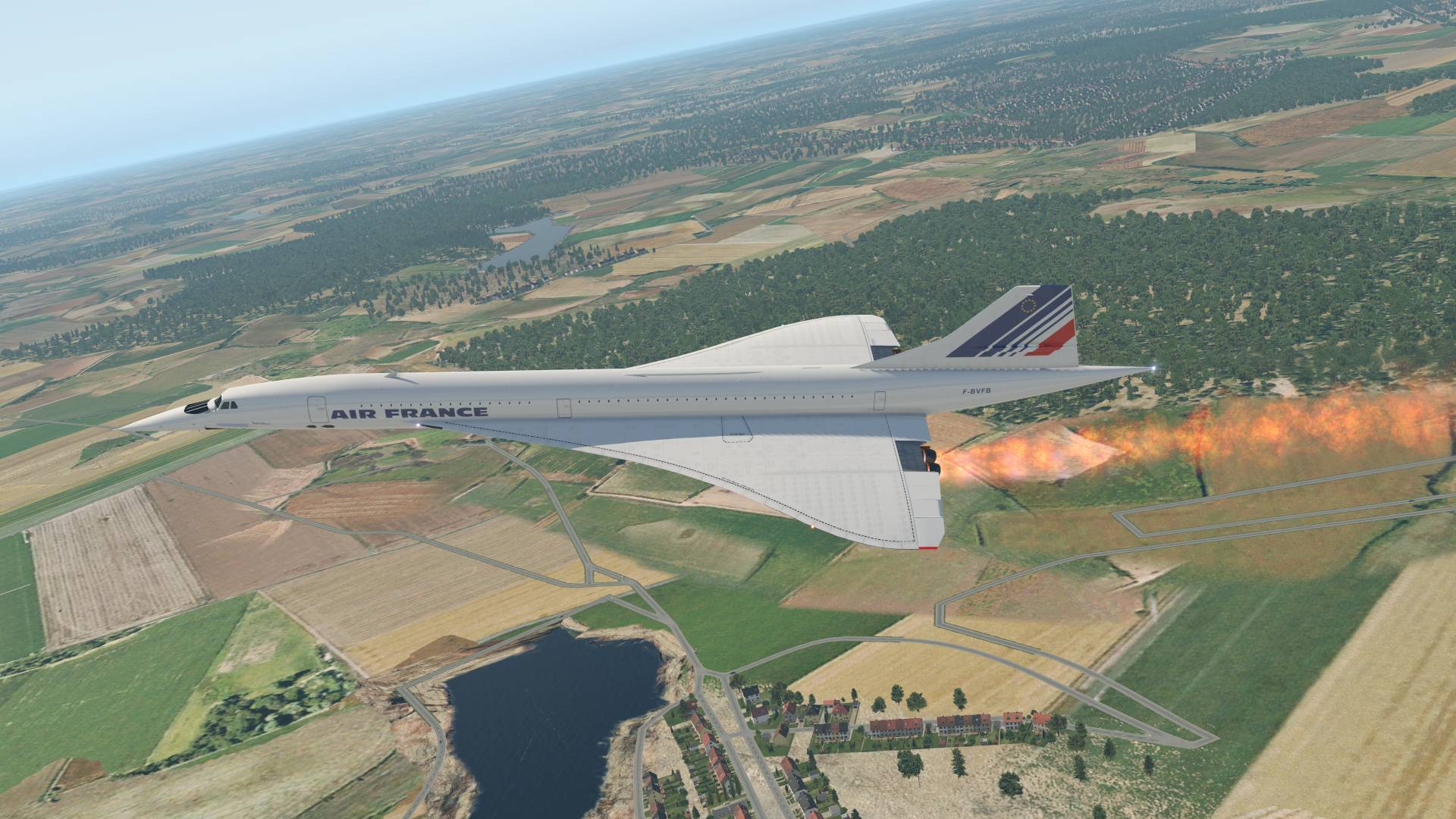 крушение Concorde