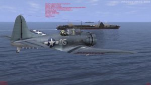 IL-2 1946: battle of Midway - SBD Dauntless