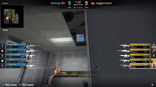ESports - CS:GO, Juggernauts vs Nemiga, LBET Invitational 2 (29th of December 2019), Vertigo - Map смотреть онлайн