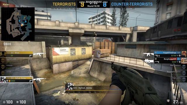 Epic boost on Overpass CS:GO смотреть онлайн