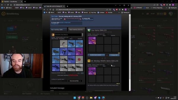 Skins Monkey - Nová Stránka na Tradeovanie SKINOV!