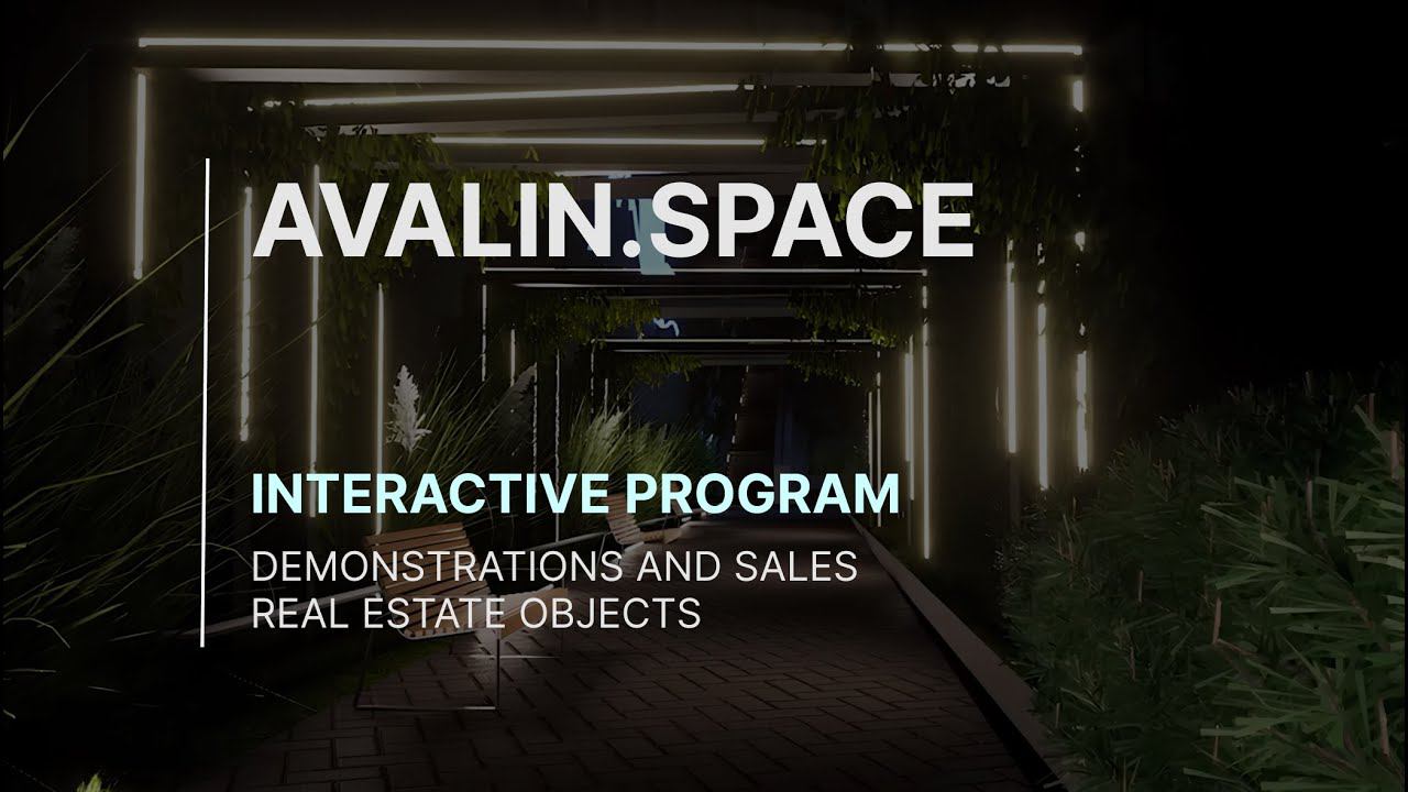 AVALIN.SPACE | ENG | INTERACTIVE PROGRAM FOR THE PRESENTATION OF REAL ESTATE смотреть онлайн