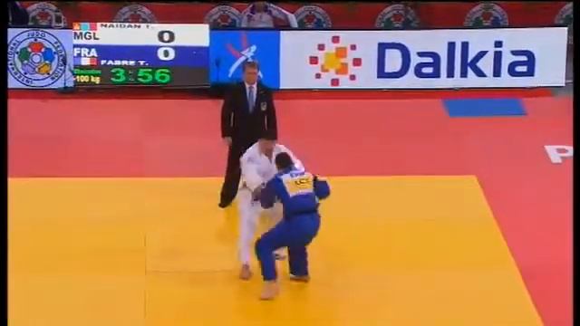 GS PARIS 2012 100 NAIDAN Tuvshinbayar MGL FABRE Thierry FRA1 смотреть онлайн