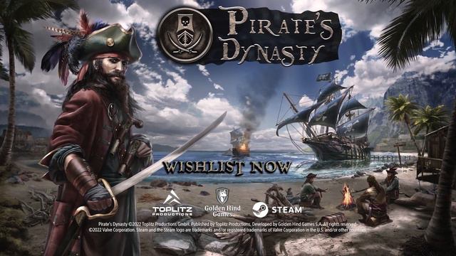 Pirate's Dynasty 2023 - Official Announcement Teaser Trailer (New Adventure Simulation RPG) смотреть онлайн