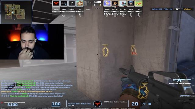 o TOP 1 do MUNDO do CS 2 é CHEATER com mais de R$40.000 em SKINS, preocupante... смотреть онлайн