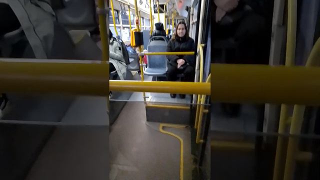 Поездка на Тролзе-5265.02 Мегаполис № 2104. Маршрут 17, г. Севастополь