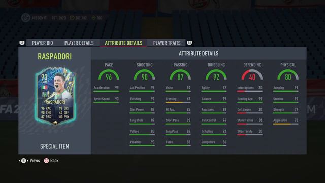 FIFA 22 TOTS RASPADORI SBC IN ULTIMATE TEAM смотреть онлайн