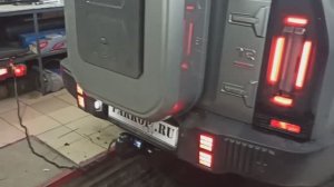 Установка фаркопа на Jetour T2 2024 г.в. и блок согласования Flash-FA