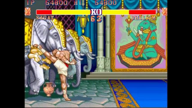 Street Fighter 2 Hyper Fighting (Arcade) Gameplay смотреть онлайн