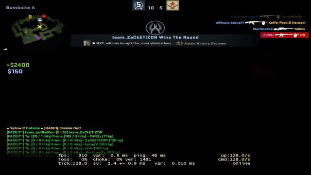 B1T И AUNKERE ПОКАЗАЛИ ТИМПЛЕЙ НАВИ ПРОТИВ 4000 ELO ИГРОКОВ | B1T И AUNKERE КЕРЯТ КАТКУ НА FACEIT смотреть онлайн