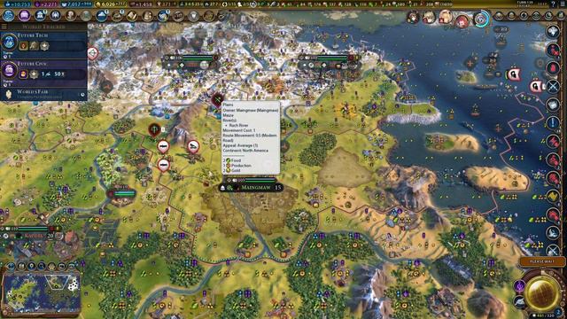 Civilization 6 : End Bagpipe conquer Terra and nuke broken Blemishine смотреть онлайн