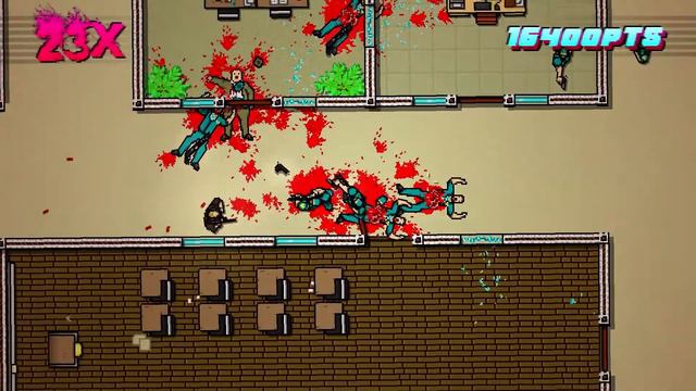 Hotline Miami 2 Caught 35x Combo смотреть онлайн