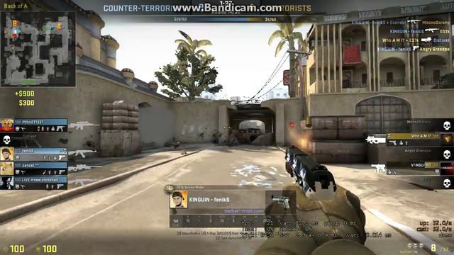 CS GO эйс AK-47 + P2000 смотреть онлайн