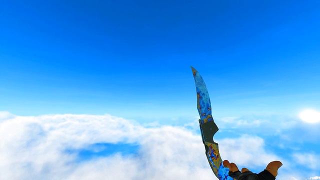 CS:Source: Falchion Knife ★CASE HARDENED★ смотреть онлайн