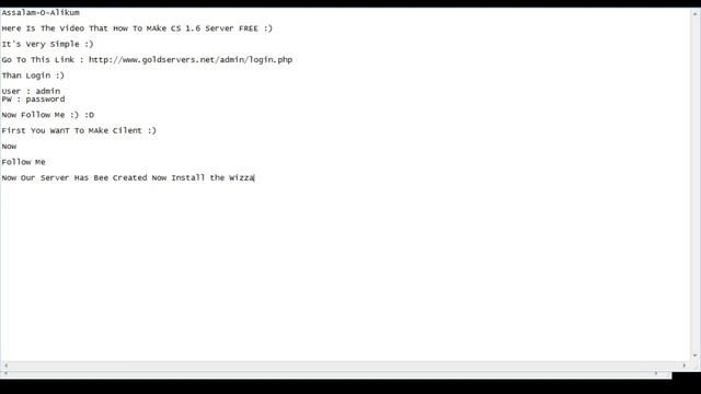 How To Make CS 1.6 Server FREE With Panel смотреть онлайн