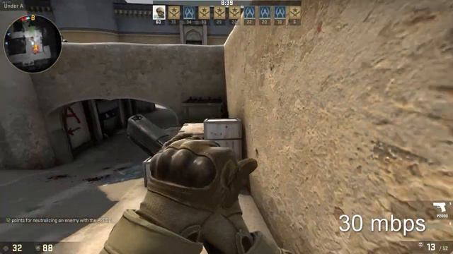 GTX 1050 TI Shadowplay at different bitrates (CS:GO) смотреть онлайн