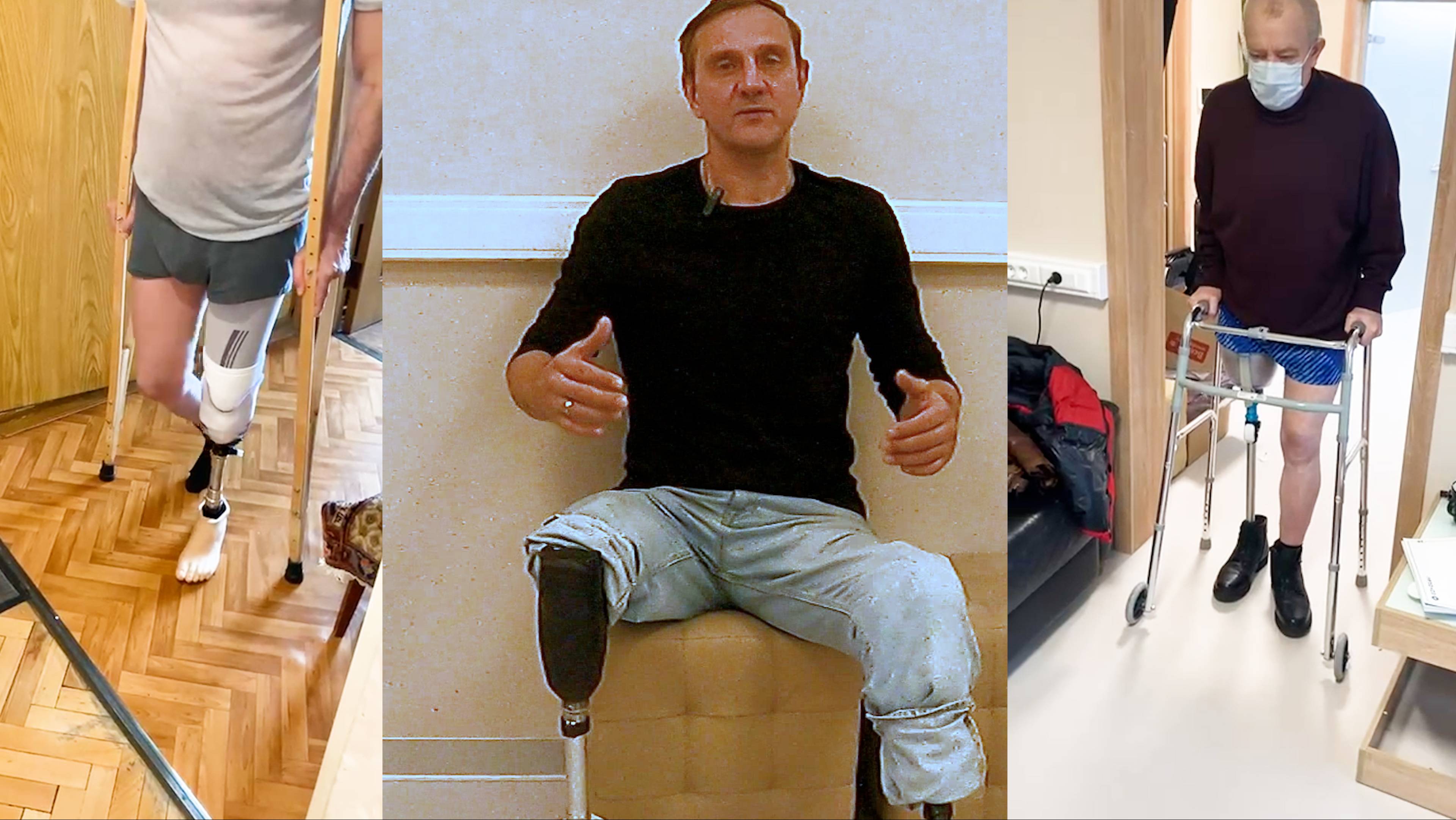 Часть 3. Реабилитация после ампутации ноги: "Первые шаги на протезе" смотреть онлайн