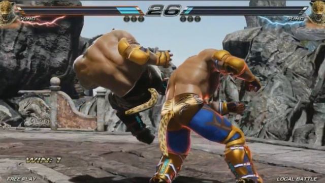 Very Fine Example of Slow Motion in Tekken 7(T7 at Final Round 18) смотреть онлайн