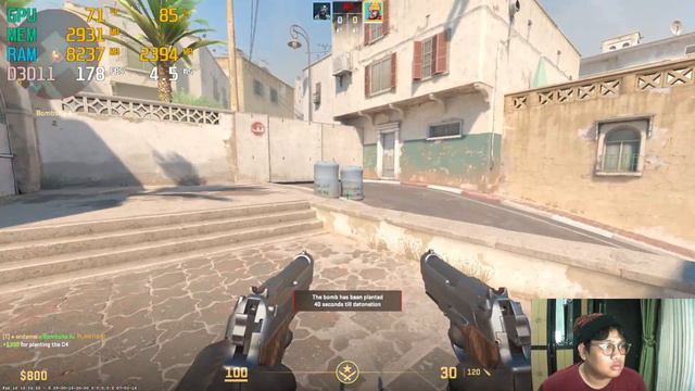 Benchmarking CS2 Counter Strike 2 - Dust | GTX 1650 смотреть онлайн