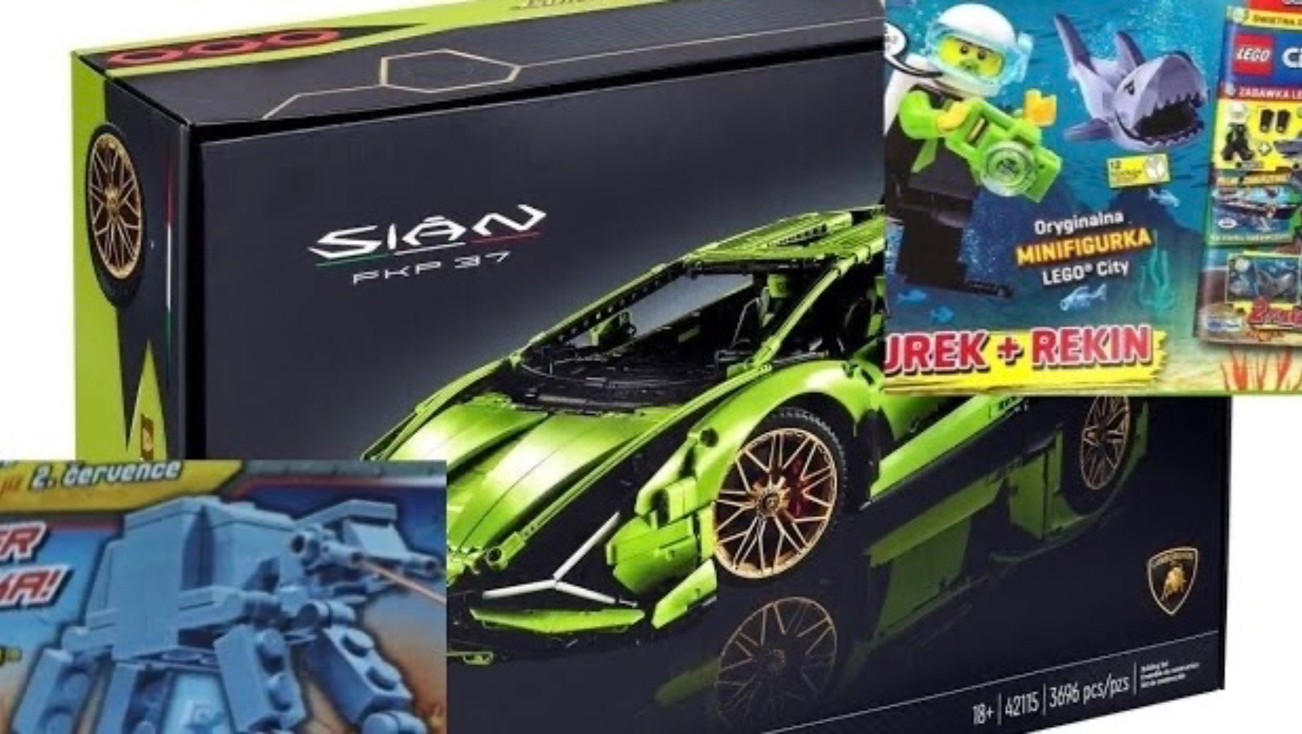 Robi News #6 Lamborghini Sian от Lego, и новые журналы Lego смотреть онлайн