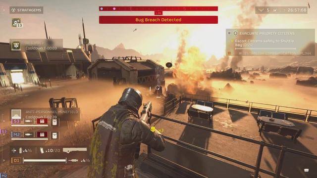 HELLDIVERS 2 - 10. Hellmire ( Terminids ) - Brutal Kunnin' смотреть онлайн