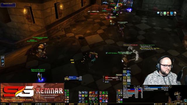 Pre-Raid BiS Farming on Light's Hope | Remnar - Classic WoW Shaman смотреть онлайн