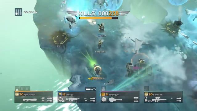 Helldivers - A/RX-34 Railcannon Turret vs Illuminates (Level 9 RS) смотреть онлайн