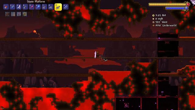 Terraria - Wall Of Flesh FTW MM Tactic - Explosives Setup V2.0