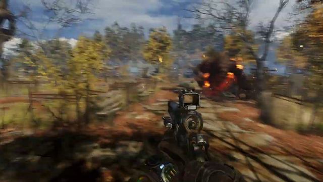 Metro Exodus 2019.03.05 прохождение медведя в тайге с 3мя молотовыми смотреть онлайн