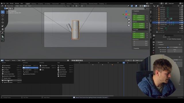 Full 3.5 Hour Product Animation Masterclass [Blender 4.0] смотреть онлайн
