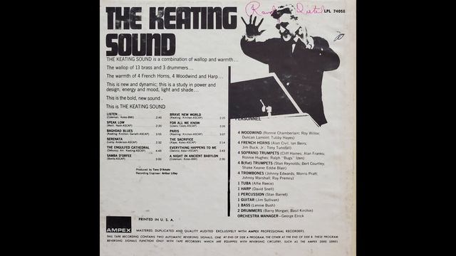 Johnny Keating - Paris смотреть онлайн