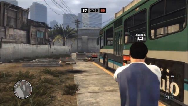 Max Payne 3 - Shootdodge FAILtage смотреть онлайн