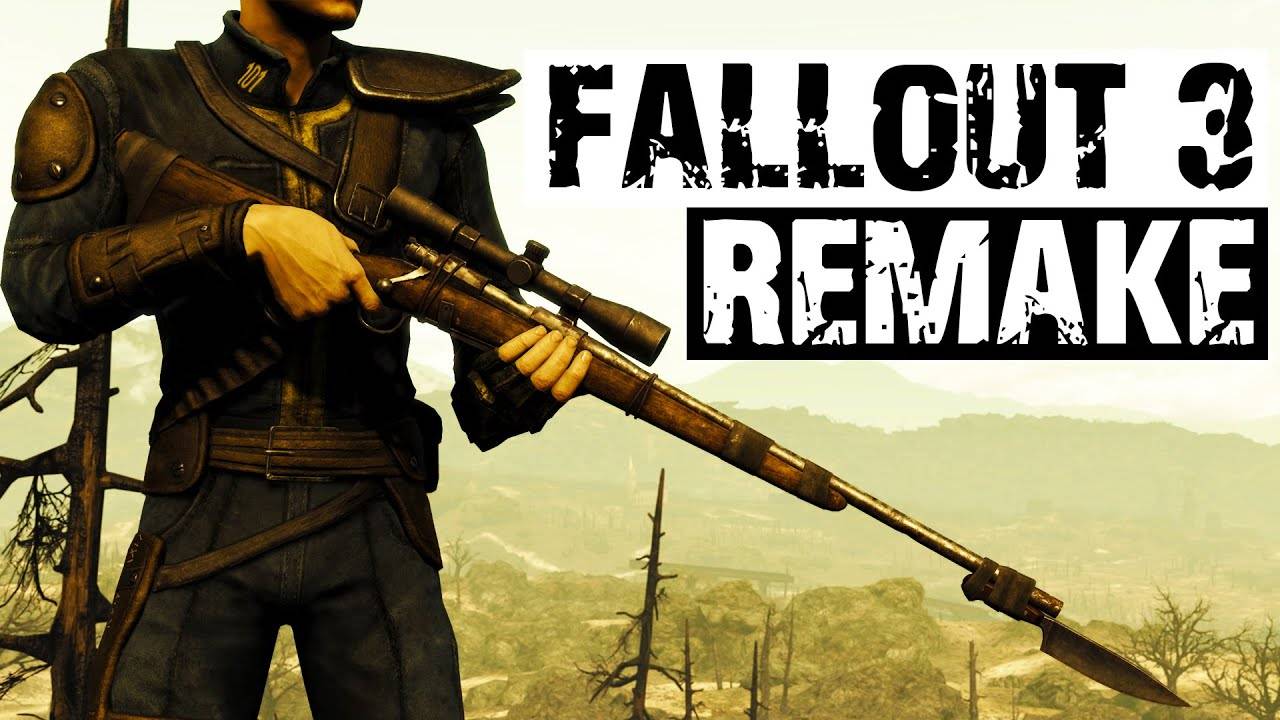 Ремейк Fallout 3 - The Capital Wasteland | Новые моды и информация смотреть онлайн