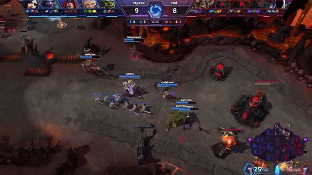 Heroes of the Storm - Go4Heroes Europe Cup 100. 1/4. Huggies Mafia vs. Hydraponika смотреть онлайн