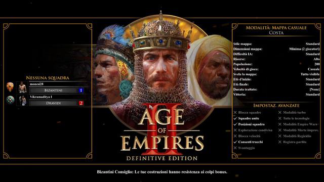CONSIGLI E IMPOSTAZIONI AGE OF EMPIRE 2 смотреть онлайн