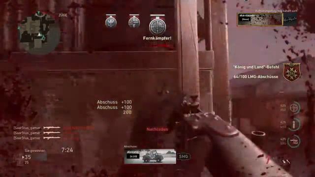 Fury kill With MG42 | CoD WWII смотреть онлайн