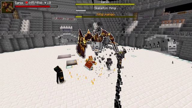 Various Bosses Addition Mobs VS Random Mobs Battle Royale!  Minecraft Mob Battle! Part1