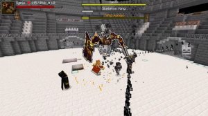 Various bosses addition mobs VS random mobs battle royale!  Minecraft mob battle! Part1