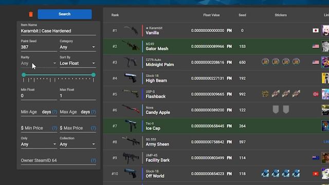 MIRÁ EL RANKING MUNDIAL DE FLOAT DE CUALQUIER ITEM! (CSGOFloat) смотреть онлайн