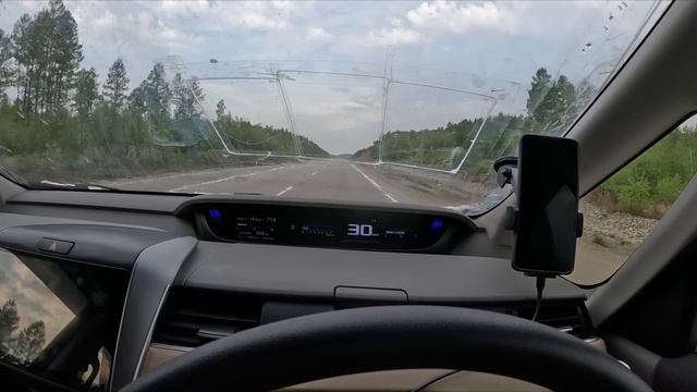 Перегон Владивосток-Тюмень HONDA FREED. Июнь 2024