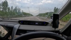 Перегон Владивосток-Тюмень HONDA FREED. Июнь 2024