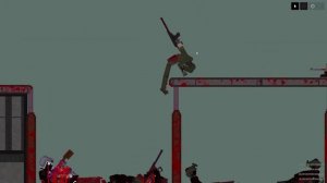 Batonian Empire vs people in people playground, battle, role-playing war, mod.