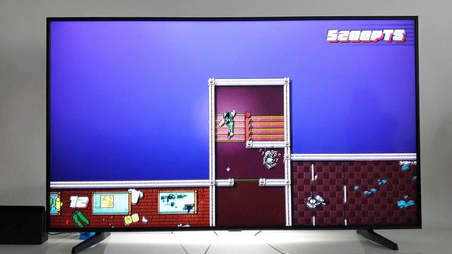 Hotline Miami Collection Nintendo Switch dock mode | 4K HDR10+ Samsung 55NU7093 138cm смотреть онлайн